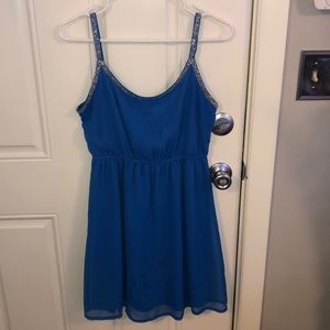 Francesca’s blue cocktail dress, size small